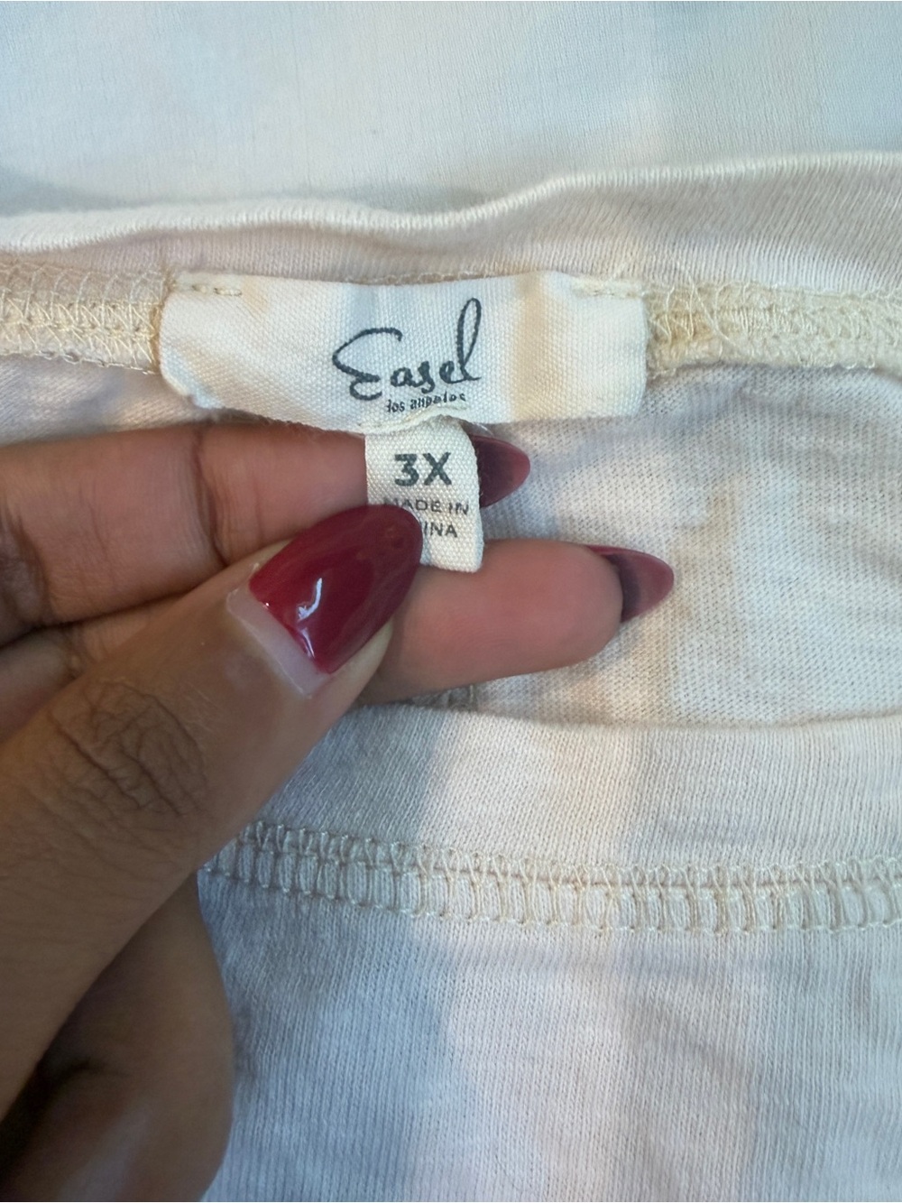 Easel cotton jersey top - Picture 4 of 5